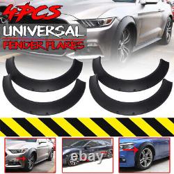 1 Set Fender Flares Flexible Durable Wide Body Kits Wheel Arches Universal