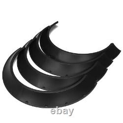 1 Set Fender Flares Flexible Durable Wide Body Kits Wheel Arches Universal