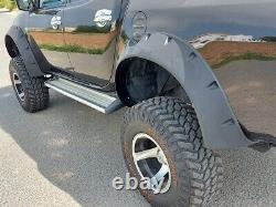 (11 cm) Wide fender flares wheel arches for MITSUBISHI L200 2005-2010 4-DOOR