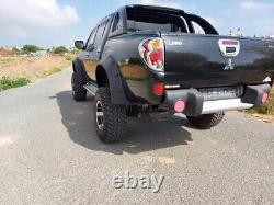 (11 cm) Wide fender flares wheel arches for MITSUBISHI L200 2005-2010 4-DOOR