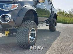 (11 cm) Wide fender flares wheel arches for MITSUBISHI L200 2005-2010 4-DOOR