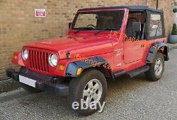 175mm wide wheel arches to fit Wrangler TJ YJ 1999-2006 abs plastic