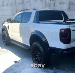 2023+ T9 NEW SHAPE Ford Ranger Wildtrak Extra Wide Arch Kit Gloss Black Raptor