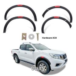 26mm Wide Wheel Arches Fender Flares For Nissan Navara Np300 2015-2023 Ad Blue