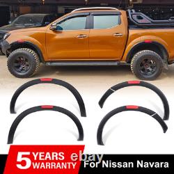 26mm Wide Wheel Arches Fender Flares For Nissan Navara Np300 2015-2025 Ad Blue