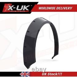 2X 3.9 10cm Universal Flexible Car Fender Flares Extra Wide Body Wheel Arches