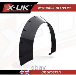 2X 4.7 12cm Universal Flexible Car Fender Flares Extra Wide Body Wheel Arches