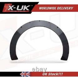 2X 4.7 12cm Universal Flexible Car Fender Flares Extra Wide Body Wheel Arches