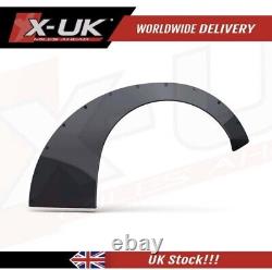 2X 4.7 12cm Universal muscle Car Fender Flares Extra Wide Body Wheel Arches