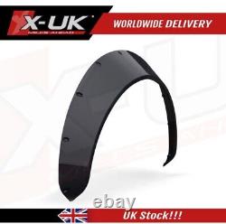 2X 5.9 15cm Universal Flexible Car Fender Flares Extra Wide Body Wheel Arches