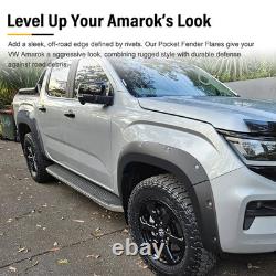30mm Wide Wheel Arches Extension Flares Kit For Volkswagen Amarok MK3 2023-2026