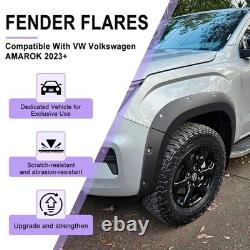 30mm Wide Wheel Arches Extension Flares Kit For Volkswagen Amarok MK3 2023-2026