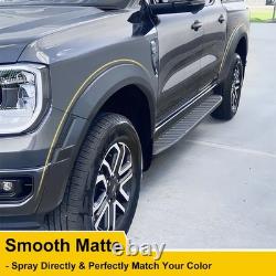 35MM Wide Wheel Arch Kit Fender Flares Styling For Ford Ranger 2023-2025 Black