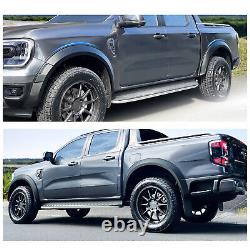 35mm Wide Wheel Arches Extensions Kit For Ford Ranger 2023-2024 T9 Matte Black