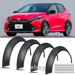4.5 890mm Fender Flares Extra Wide Body Kit Wheel Arches For Toyota Yaris Hatch