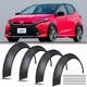 4.5 890mm Fender Flares Extra Wide Body Kit Wheel Arches For Toyota Yaris Hatch