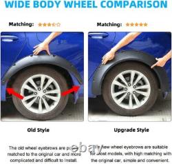 4.5 890mm Fender Flares Extra Wide Body Kit Wheel Arches For Toyota Yaris Hatch
