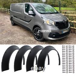 4.5 Fender Flares Extra Wide Body Kit Wheel Arches For Renault Trafic 2014-UP