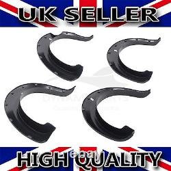 4 Pcs Wide Body Wheel Arches Set For Ford Ranger T6 T7 Fender Flares Kit 2014-19