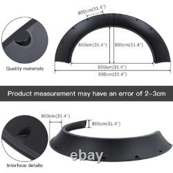 4PC/Set Car Fender Flares Extra Wide Body Kit Wheel Arches Cover For E90 E92 E93