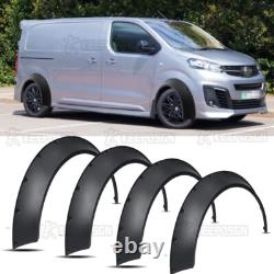 4PCS 3.5 Car Fender Flares Extra Wide Body Wheel Arches For Vauxhall Vivaro