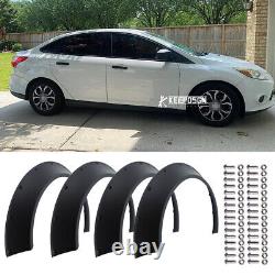 4PCS 4.5 Fender Flares Extra Wide Body Kit Wheel Arches For Ford Focus RS ST