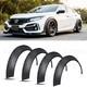 4pcs 890mm Wheel Arches Fender Flare Extra Wide Body Kit Cover For Honda Civic