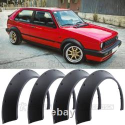 4PCS 900mm Fender Flares Extra Wide Body Kits Wheel Arches For VW Jetta GTI GLI