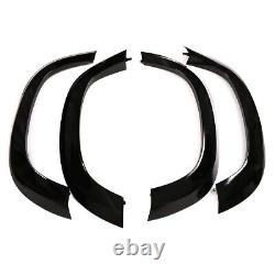 4PCS ABS Gloss Black Wide Wheel Arches For Land Rover Defender 90 2020-2022