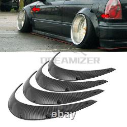 4PCS Car Fender Flares Wide Body Kit Wheel Arches For Ford Fiesta ST SE Focus
