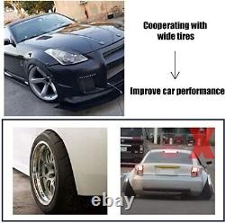 4PCS Car Fender Flares Wide Body Kit Wheel Arches For Ford Fiesta ST SE Focus