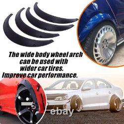 4Pcs 4.5 Fender Flares Extra Wide Body Kit Wheel Arches For A3 A4 A5 A6 A7 A8