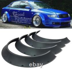 4Pcs 800mm Wheel Arches Fender Flares Extra Wide Body For Audi A4 S4 A5 S5 A6 S6