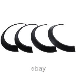 4Pcs Fender Flares Extra Wide Body Wheel Arches Cover 4.5'' For Porsche Boxster