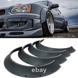 4Pcs Fender Flares Extra Wide Body Wheel Arches Mudguards For Audi A5 S5 A4 A6