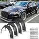 4pcs For Audi A3 Rs3 A4 S4 A4 A5 A6 Fender Flares Extra Wide Body Wheel Arches