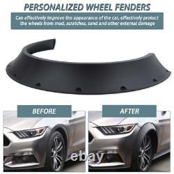 4Pcs For Audi A3 RS3 A4 S4 A4 A5 A6 Fender Flares Extra Wide Body Wheel Arches