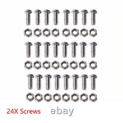 4Pcs For Audi A3 RS3 A4 S4 A4 A5 A6 Fender Flares Extra Wide Body Wheel Arches