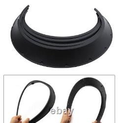 4X Car 3 Fender Flares Extra Wide Wheel Arches Protector For MINI COOPER R56
