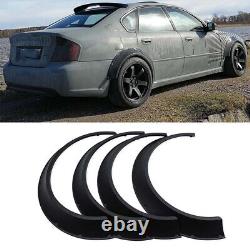 4X Car 3 Fender Flares Extra Wide Wheel Arches Protector For Subaru Legacy GT