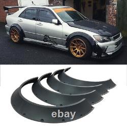 4X Car Fender Flares Extra Wide Body Kit Wheel Arches Protector For Lexus IS250