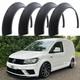 4x Fender Flares Extra Wide Body Kit Wheel Arches For Vw Caddy Mk3 Mk4 2004-2020