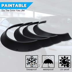4X Fender Flares Extra Wide Body Kit Wheel Arches For VW Caddy Mk3 MK4 2004-2020