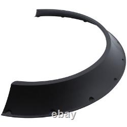 4X Fender Flares Extra Wide Body Kit Wheel Arches For VW Golf Jetta MK4 MK5 MK6