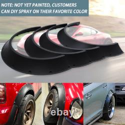 4X Fender Flares Extra Wide Body Wheel Arches For Opel Vauxhall Astra J GTC VXR