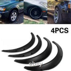 4X Flexible Fender Flares Arch Extra Wide Wheel Arches For VW Caddy MK1 MK2 Golf