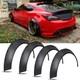 4x Flexible Fender Flares Extra Wide Wheel Arches Kit For Hyundai Genesis Coupe