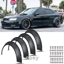 4X For Saab 9-3 Saloon 2002-2015 Fender Flares Extra Wide Wheel Arches Mudguards