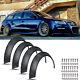 4x For Vw Passat B6 R36 Flexible Fender Flares Extra Wide Body Wheel Arches Kit