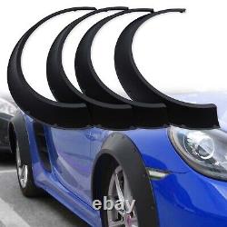 4pcs 3.5 Fender Flares Extra Wide Body Kits Wheel Arches For Jaguar F-Pace